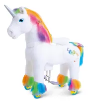 Comprar Juguete De Unicornio Arcoíris Para Montar En Caballo