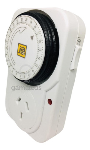 Timer Programable Mecanico Enchufable Vidriera 2hp