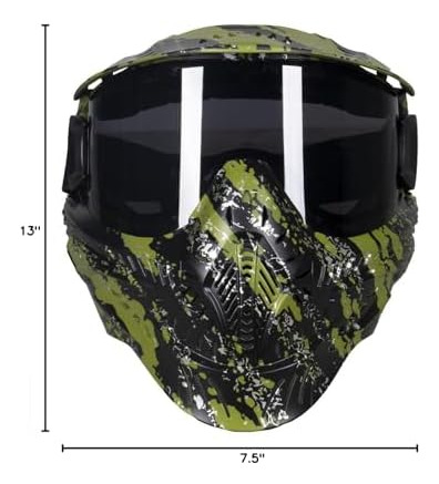 Hk Ejército Hstl Goggle Paintball Airsoft Mask Con Lente De