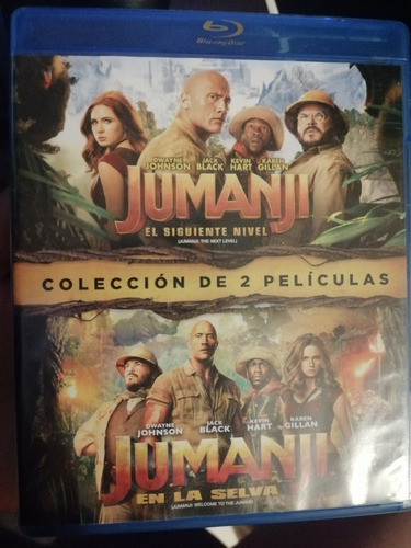 Jumanji 1 Y 2 Blu Ray Colección 