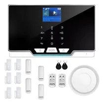 Comprar Alarmas Casa Negocio Wifi Inalámbrica Touch App Tuya Kit 10