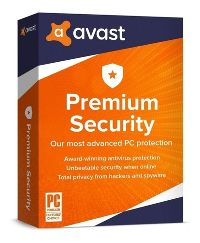 Avast Premium Security Licencia 10 Pcs / 1 Año