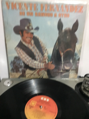 Vicente Fernandez  - De Un Rancho A Otro - Vinyl 12 Lp 