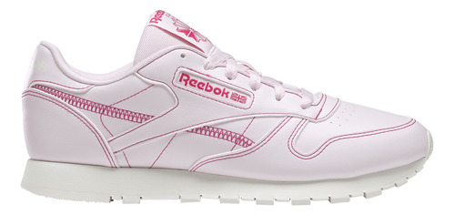 Tenis Reebok Classic Leather Vegan Para Mujer Rosa