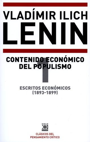 Libro Escritos Económicos (1) 1893-1899. Contenido Económic