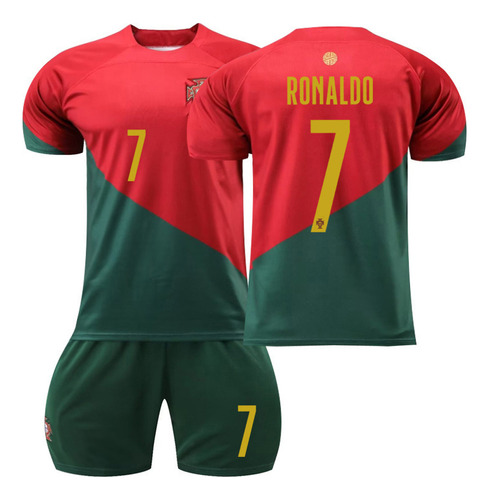 Camiseta De Cristiano Ronaldo De La Copa Mundial Portugal 7