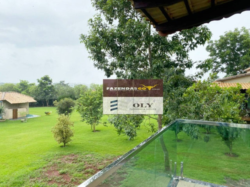 Imagem 12 de 15 de Chácara De Condomínio - Altíssimo Padrão. São 6.400 M. Região Goiânia-go ! - 323