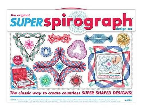 Super Spirograph Design Set - Edición Del 50 Aniversario Co