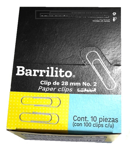 Clip No. 2 C/1000 Barrilito