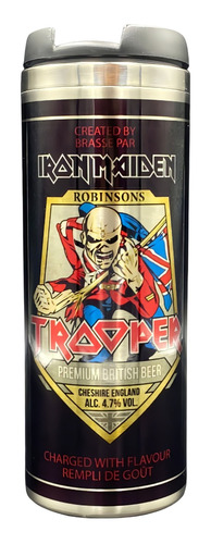 Termo Vaso Iron Maiden Personalizado Acero Inoxidable