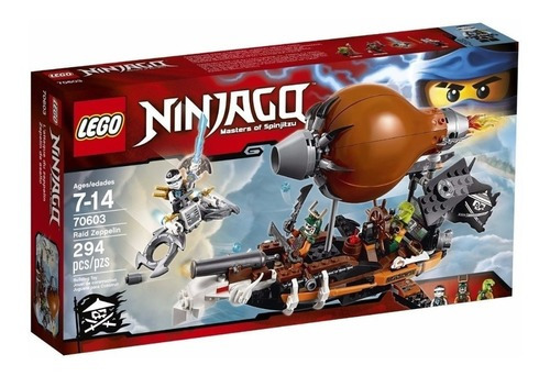 Zepelin De Ataque - Lego Ninjago - 294 Peças - 70603