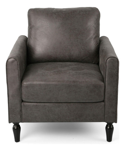 Bunny Contemporary Club Chair Con Cojines De Microfibra De F