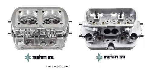 Par Cabeçote Motor 1600 Ar 85 Em Diante Fusca Kombi Brasilia