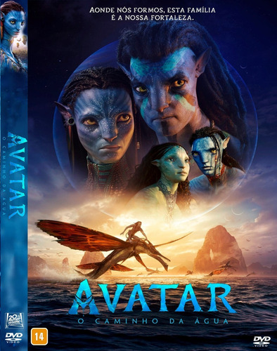 Dvd Filme: Avatar 2 - O Caminho Da Água (2023) Dub E Leg