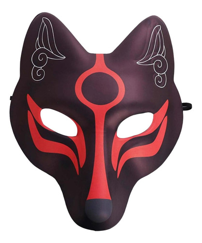 Máscaras Japonesas De Kabuki Máscara Facial De Halloween