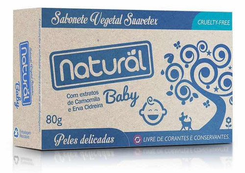 Kit Sabonete E Pasta De Dente Baby Camomila E Erva Cidreira