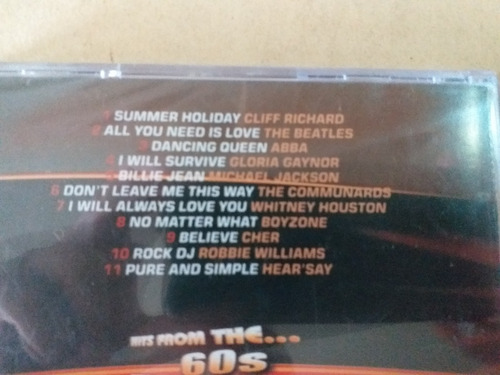Cd The Best Of 60s, 70s, 80s, 90stribute Collection