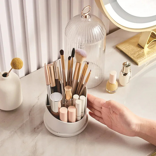Caja De Almacenamiento De Cosméticos De Plástico De Gran Cap