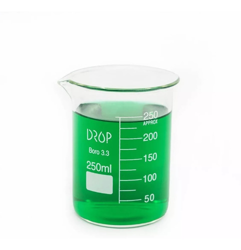 5 X Bequer De Vidro Baixo Griffin 50ml Resistente Calor