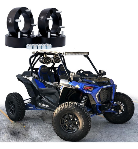 Imagen 1 de 10 de Kit Espaciadores Para Polaris Rzr 4/156 2 Cb131 Atv Utv