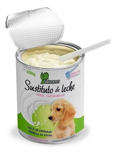 Sustituto De Leche Para Perro Cachorros Naturance 450gr