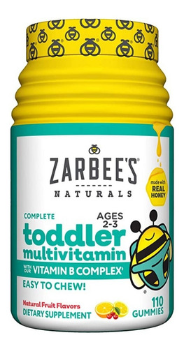 Multivitamínico 110gomas-zarbee - Unidad a $1934