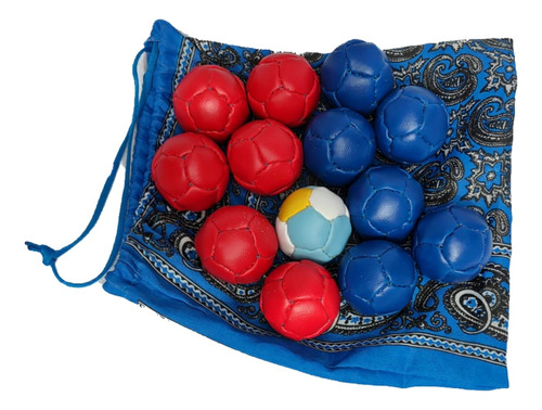Boccias Mini (juego Pelotas Artesanía). Hechas A Mano
