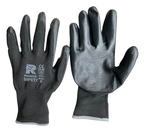 Guante Nylon Palma Nitrilo 50pz