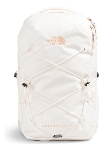 Mochila The North Face Jester Luxe Everyday Para Mujer Blanc