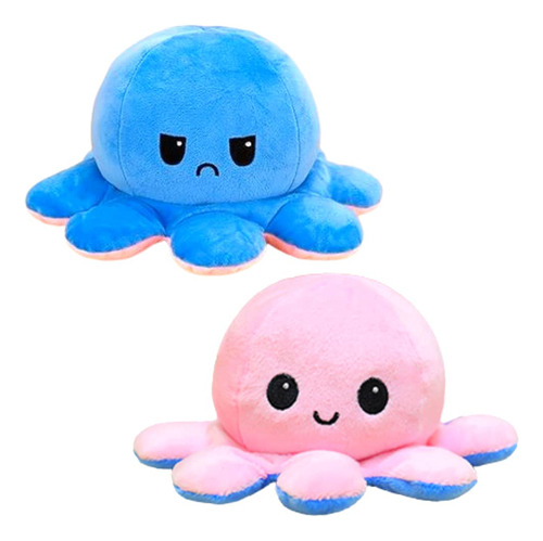 Zion Lifestyle Peluche Reversible De Pulpo, Lindos Juguetes