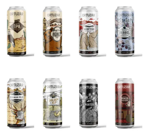 comprar Cerveza Ortuzar Mix X6 Latas 473cc