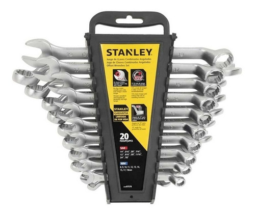 Juego De 20 Llaves Combinadas Stanley Herramientas