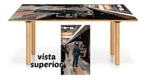 Comprar Vinilo Para Mesa Camino Road Viaje Rieles Tranvia Vini M8