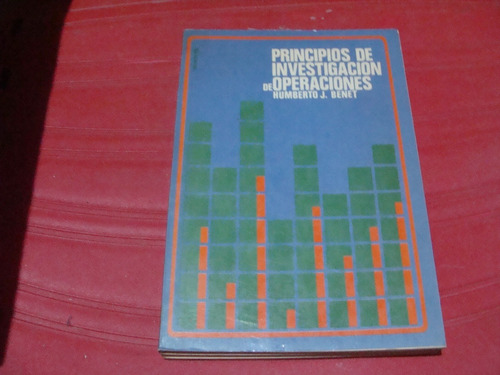 Libro Principios De Investigacion De Operaciones , Humberto 