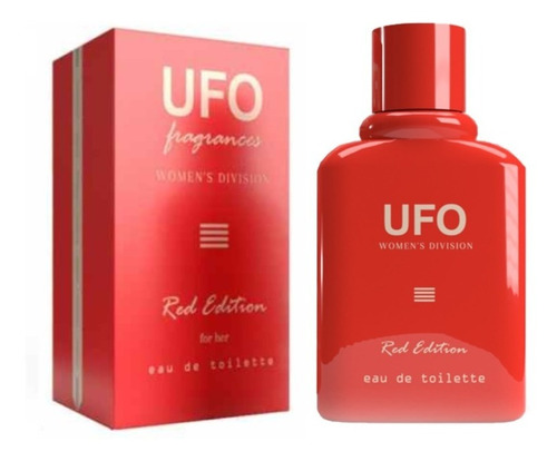 Ufo Perfume 100ml Red Edition Para Dama Sellado Original 