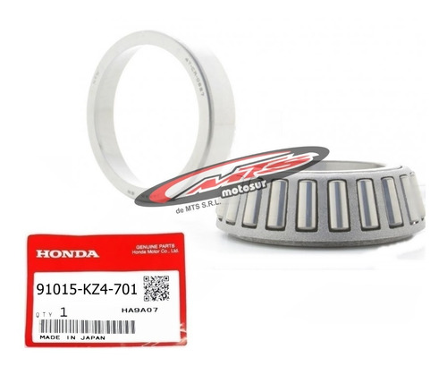 Cubeta Rodamiento Direccion Original Cr 125 250 500 Moto Sur