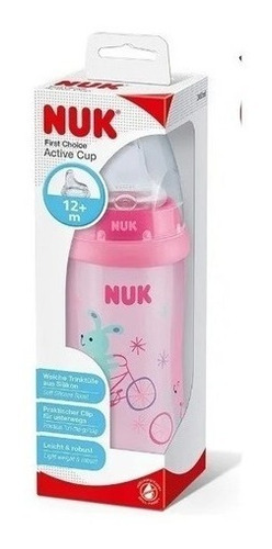 Imagen 1 de 5 de Vaso First Choice Nuk 12m+ Active Cup 300ml Pico Blando