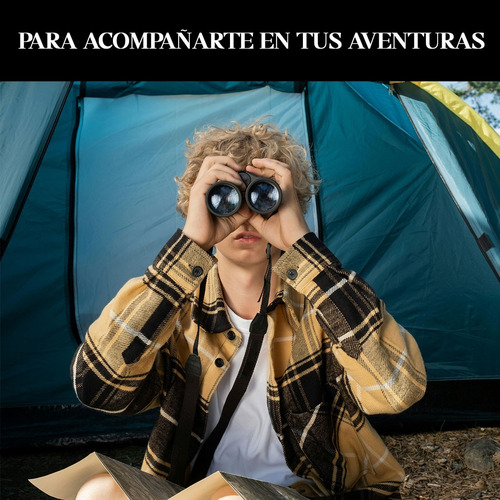 Binocular Larga Vista Potentes Prismáticos 20x50 + Funda Negro
