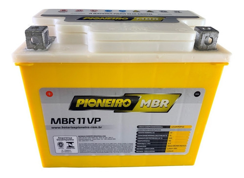 Imagem 2 de 4 de Bateria Agm Pioneiro Mbr11vp Yamaha Yzf 750 R Sp 93/98