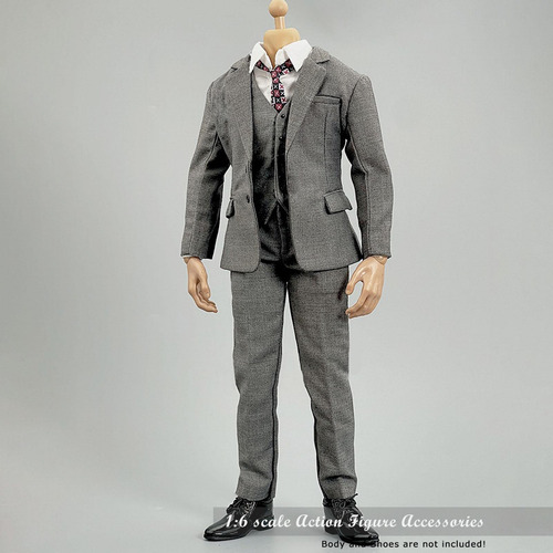 Conjunto De Traje Formal De 1:6, Ropa De Moda Para Figuras