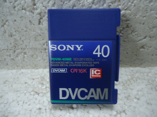 Dez Fitas Dvcam - Pdvm-40me Sony