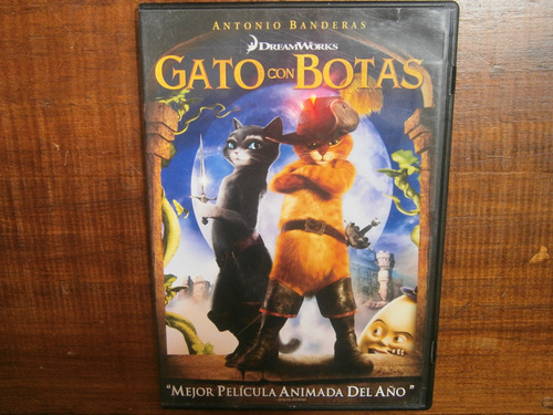 Gato Con Botas Dvd Antonio Banderas Salma Hayek Animacion 11