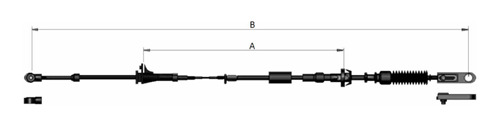 Chicote Selector De Velocidades Chevrolet Trail Blazer 03-06