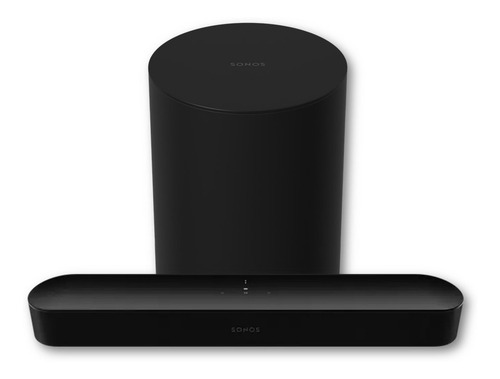 Imagen 2 de 9 de Barra De Sonido Sonos Beam & Subwoofer Sonos Sub Mini
