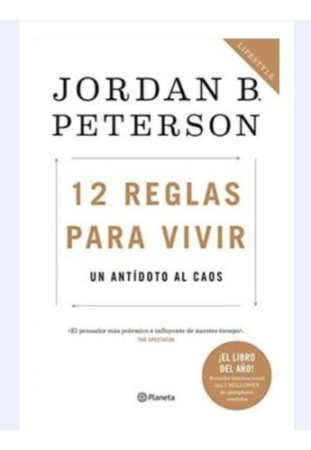 12  Reglas  Para  Vivir- Jordan Peterson  T. Dura. Nuevo 