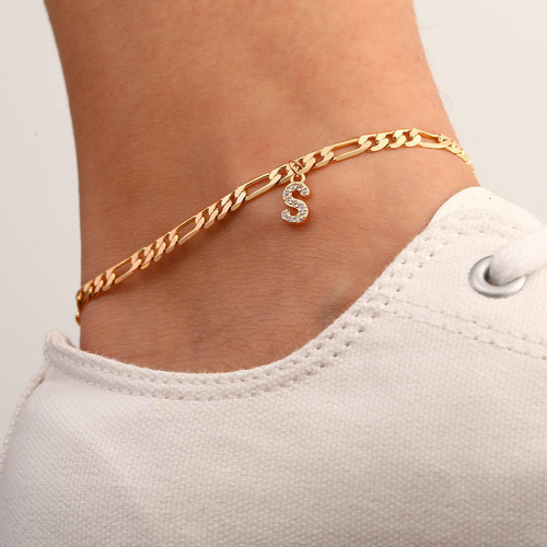 Brijewlic Tobilleras Para Mujer, Tobillera De Oro, Tobillera