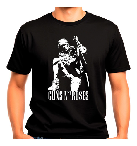 Remera Axl Guns N Roses 100% Algodón Duplo