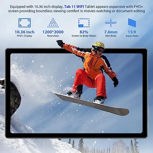 Tableta Blackview Tab 11 Wifi De 10.36 Pulgadas, 8 Gb+256 Gb