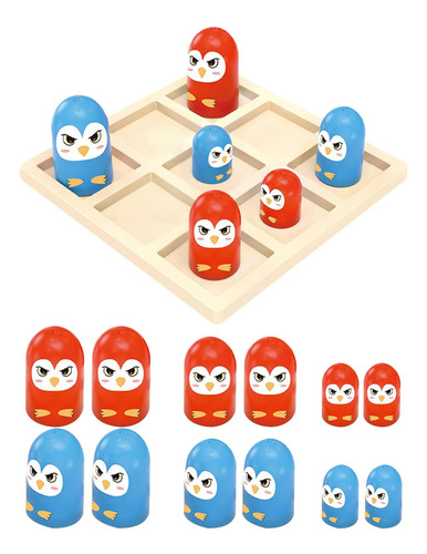 Juego Toe, Recuerdos De Fiesta Educativos, Regalos Pingüino
