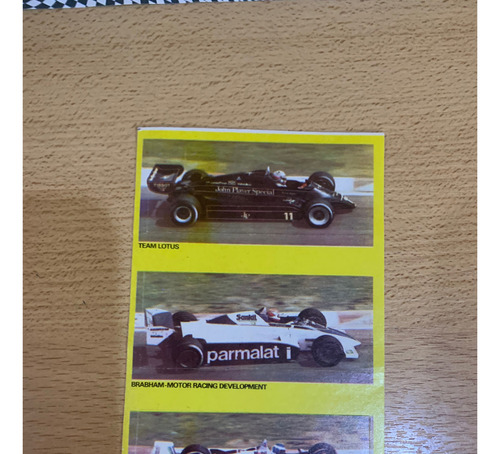 Calcos Retro Formula 1 Tyrrell Williams Lotus Renault Lote